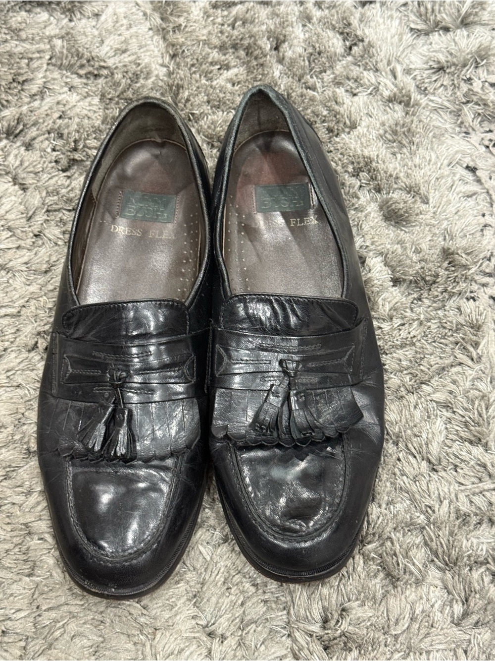 Nunn Bush Brown Tassel Woven Leather Loafers Size 11